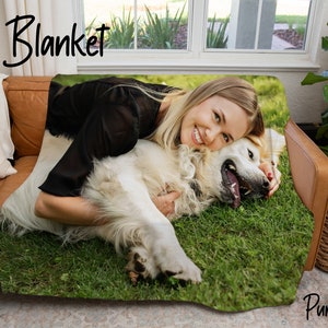 Custom Family Photo blanket, Fleece blanket, Personalized Photo blanket, Family Photo Blanket, Pet blankets,Sherpa Blanket, Free Shipping,