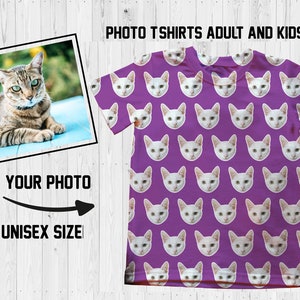 Face T-shirts, Pet Face T-shirt, Faces On Shirt ,Pet Face Tee, Personalized Pet Photo Gift, Custom Face T-shirts, Personalized Face Shirts