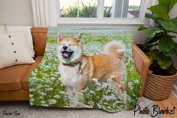 Photo Pet Blanket, Pet Blanket,pet Photo Blanket,pet Memorial Gift