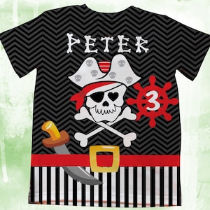 Pirate birthday Shirt/Personalized Pirate T-Shirts/Kids Birthday Shirts/Onesie®,Youth and Adult Shirts/Family Pirate Shirts,