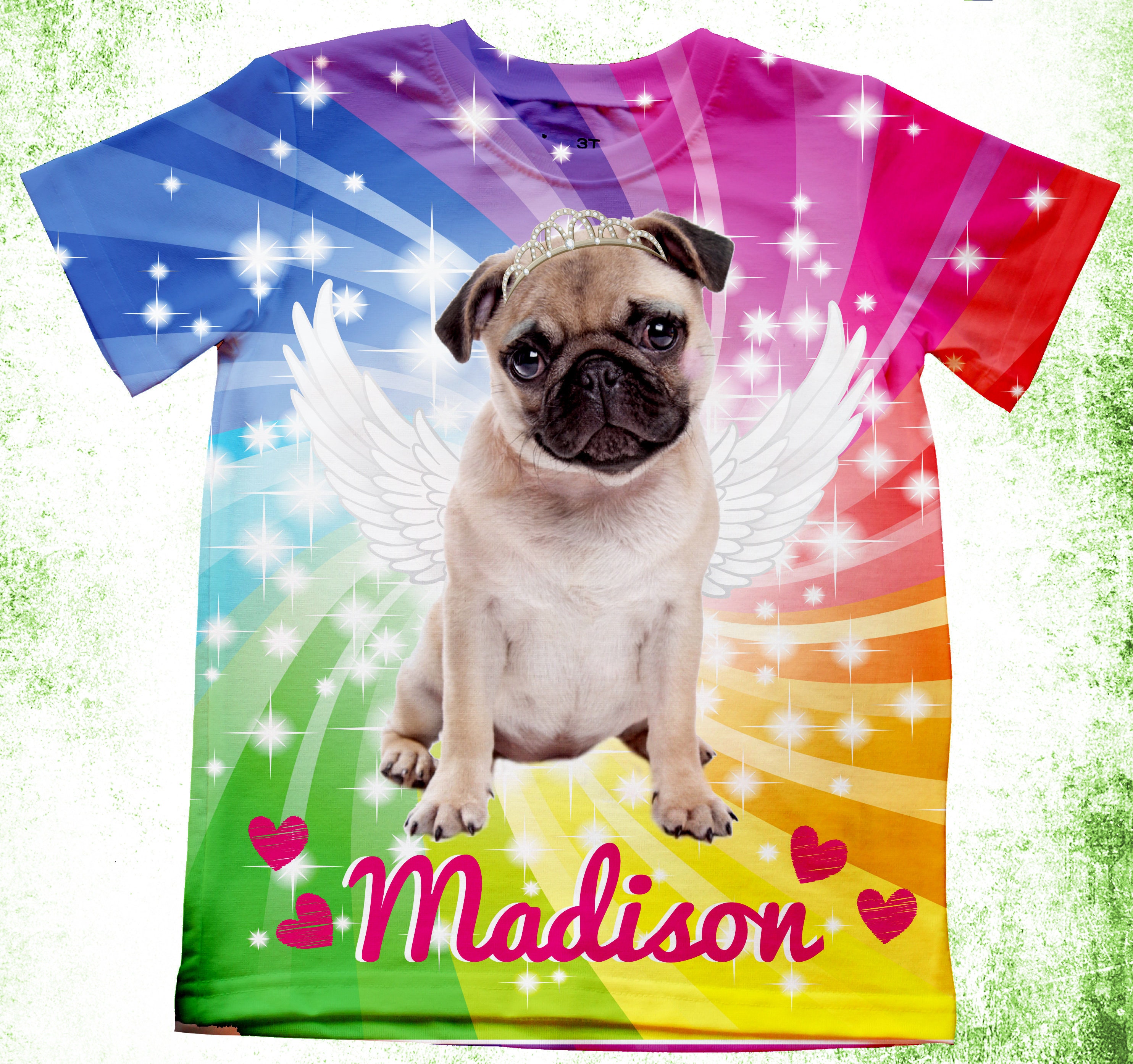 pug birthday shirt