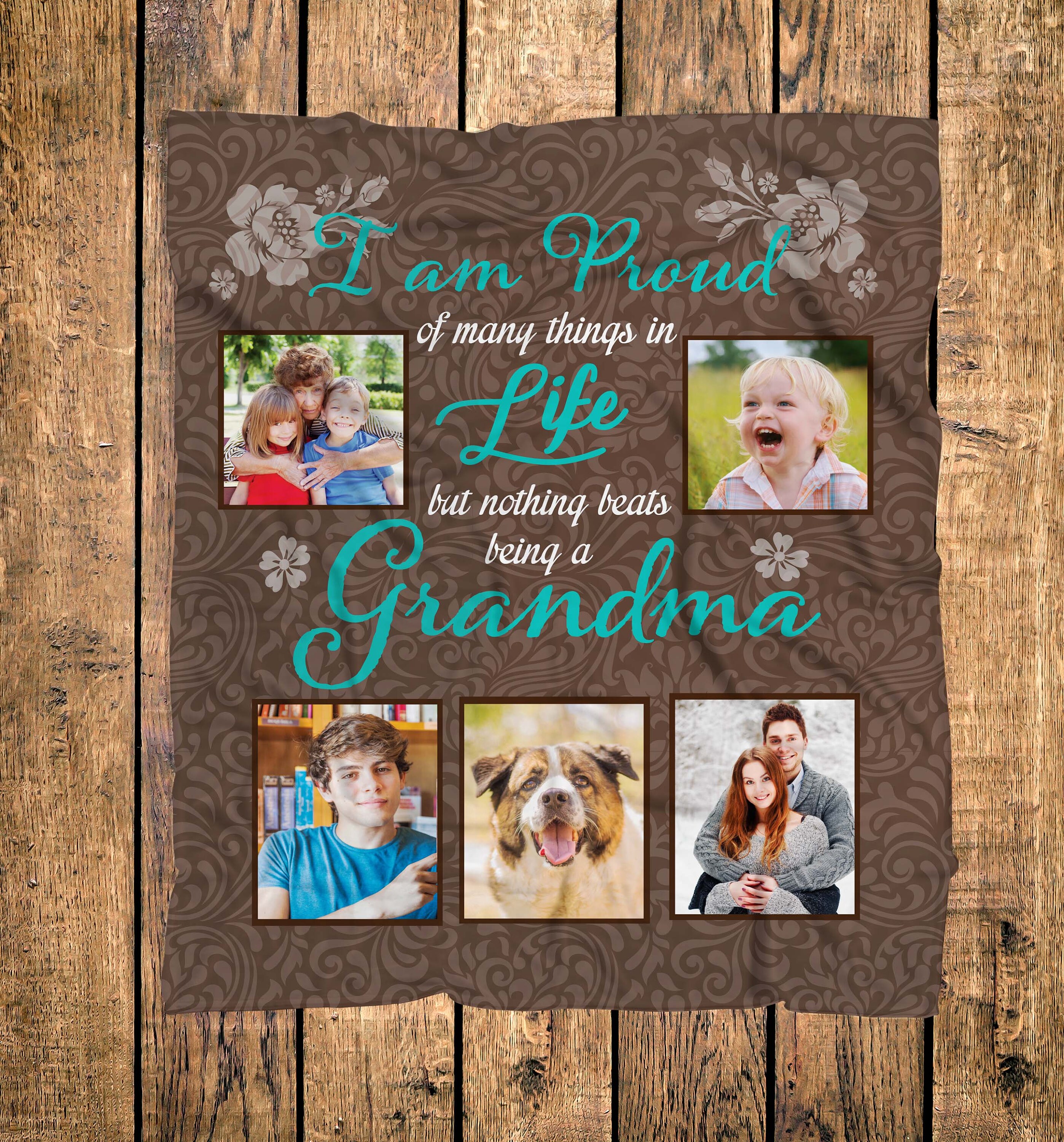 Proud grandma blanket hotsell