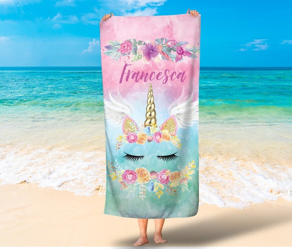  Toalla de playa personalizada océano, toallas de playa