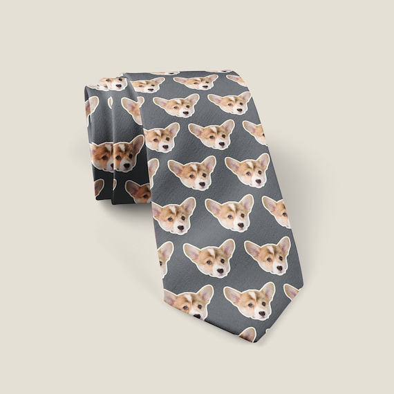 Personalized Photo Neck tie, Pets/faces on a tie, Face tie, Dad gifts, Gifts from kids, Fathers day gifts Il_570xn