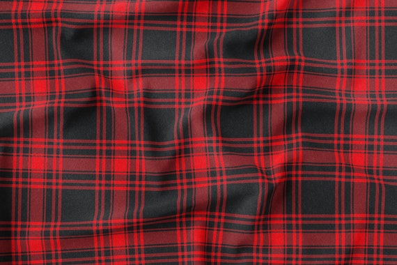 Black and Red Plaid Crib Sheets, Blanket, Comforter, Pillowcase
