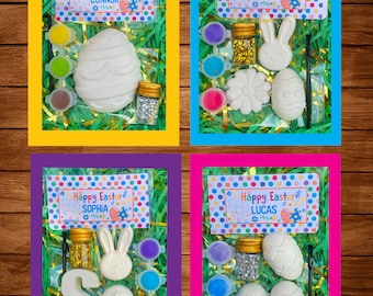 Kids Easter Gift/Easter Paint Craft/Easter Gift/Basket Stuffer/Easter Activities/Easter Basket Gift/DIY Easter Paint Kit/Easter Class Gift