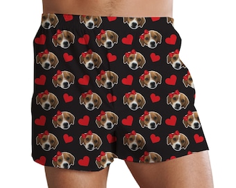Face Boxers, Sweetheart face boxer shorts, Mens Photo Boxers, Girlfriend Face Photo Mens Boxers, Funny Face Boxers, Selfie Boxers, Fun Gifts