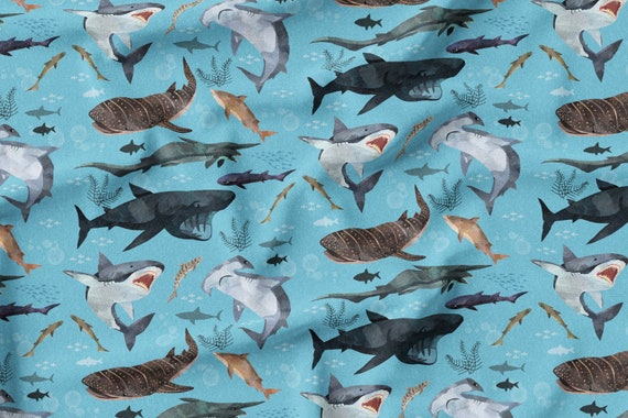 Fogli per presecco coperta per bambini di squalo copertura - Etsy Italia