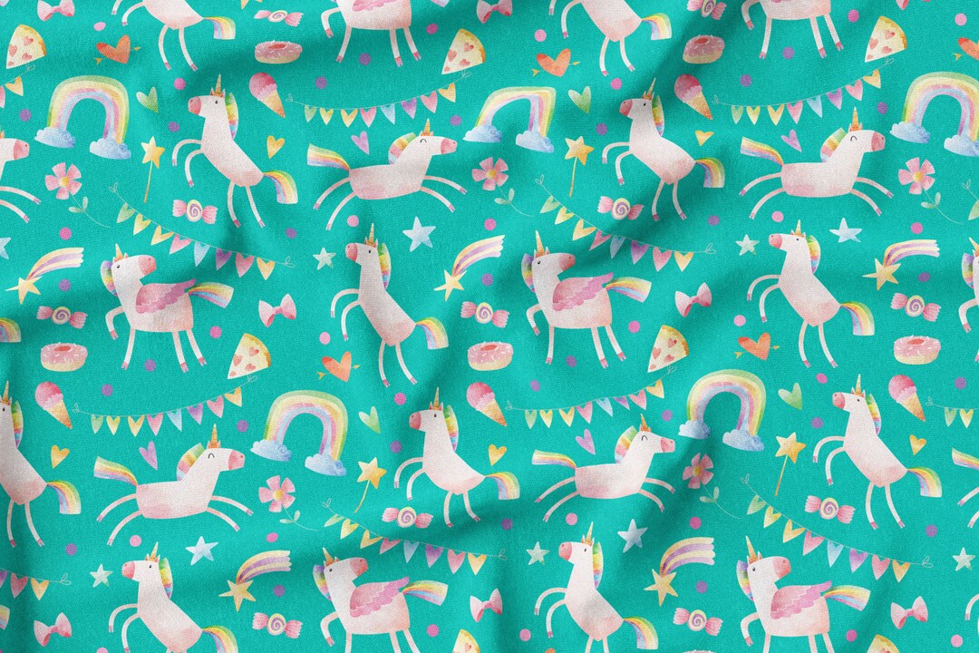 Unicorn Crib Bed Sheets Unicorn Nursery Decor Blankets Etsy