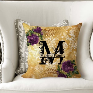 Familienname Kissen, personalisierte Kissen, personalisierte Geschenke, benutzerdefinierte Namen Kissen, Familiennamen Kissen, Familie erste Kissen