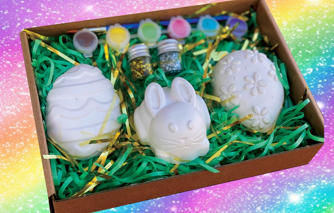 Easter Ceramic Paint Set/diy Easter Paint Kit/arts Crafts Gifts/easter ...