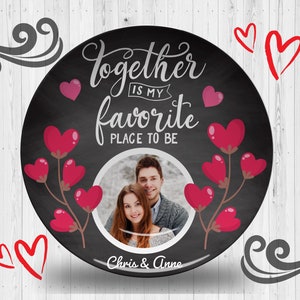 Personalized Valentines Plate or Platter, Valentines Personalized Plate, Custom Boyfriend/Girlfriends Gifts, Breakfast in bed,