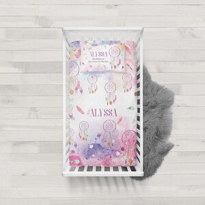 Boho girls bedding, Girls personalized boho feathers blanket, She believed she could bohemian comforter, set or separates
