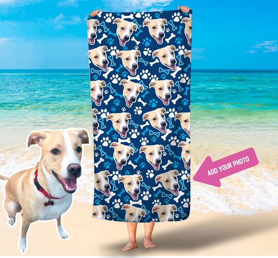 Westie Beach Towel - Bones Westie Beach Towel - Bones