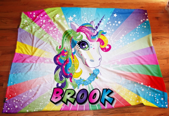 Arcobaleno Unicorno Set di Biancheria Da Letto Cartoon Unicorno