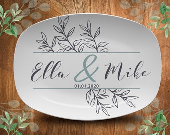 Wedding Serving Platter, Wedding Gifts, Shower gifts,  Custom Wedding Serving Platter, Bridal Shower Gift,