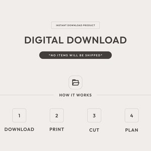 HP Classic 24 Hour Daily Printable Planner Insert | Hourly Time ...