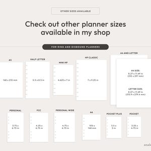 A4/Letter Size 2026 & 2027 Lined Month on 2 Page Printable Planner | Monday and Sunday Start | MO2P Minimalist Layout (Digital Download) image 6