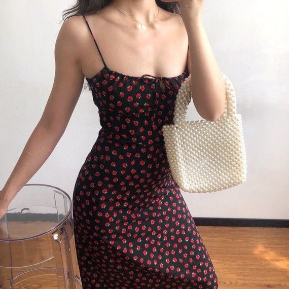 sling maxi dress