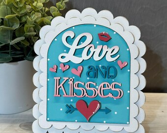 SMALL Valentine insert arched interchangeable sign, frames and inserts sold separately, seasonal decor
