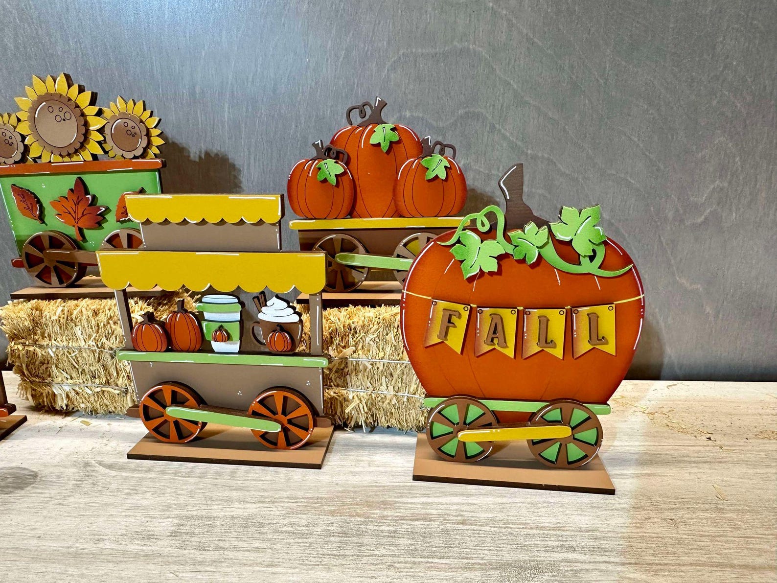 Fall Train, Seasonal Decor, Bundle or Individual Available, Build Your ...