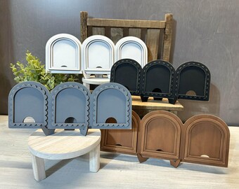 MINI triple frame for arched interchangeable sign, frames and inserts sold separately, seasonal decor, home decor,