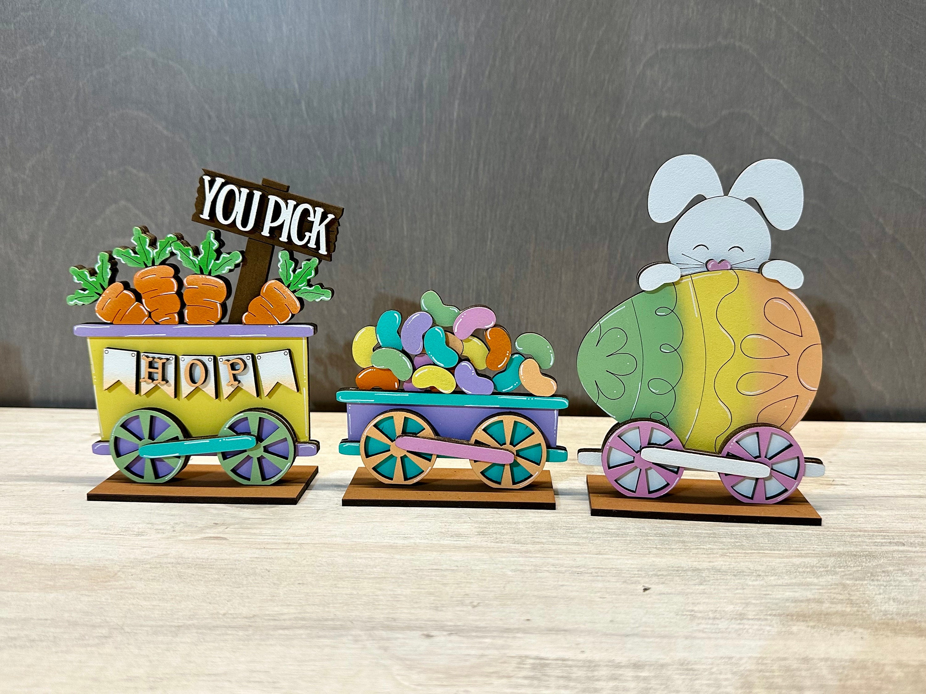 Easter Train, Make Your Own Bundle, Easter Bunny, Seasonal Decor ...