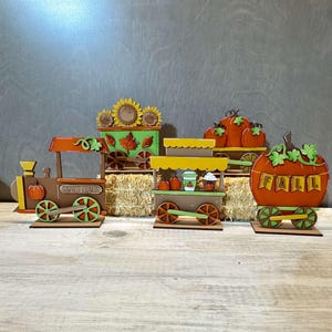 Fall Train, Seasonal Decor, Bundle or Individual Available, Build Your ...