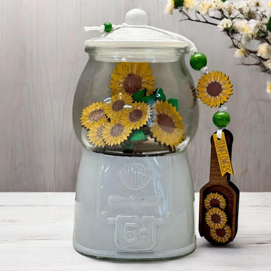 Sunflower Gumpaste Decorations - Medium - 10 Count