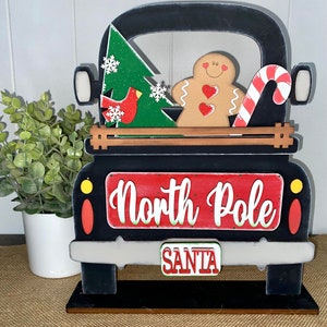 Red North Pole Post Truck main image 0