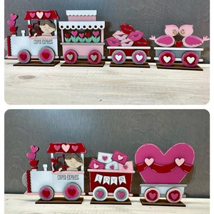 Valentine's Train, Lovebirds, Seasonal Decor, Bundle or Individual ...