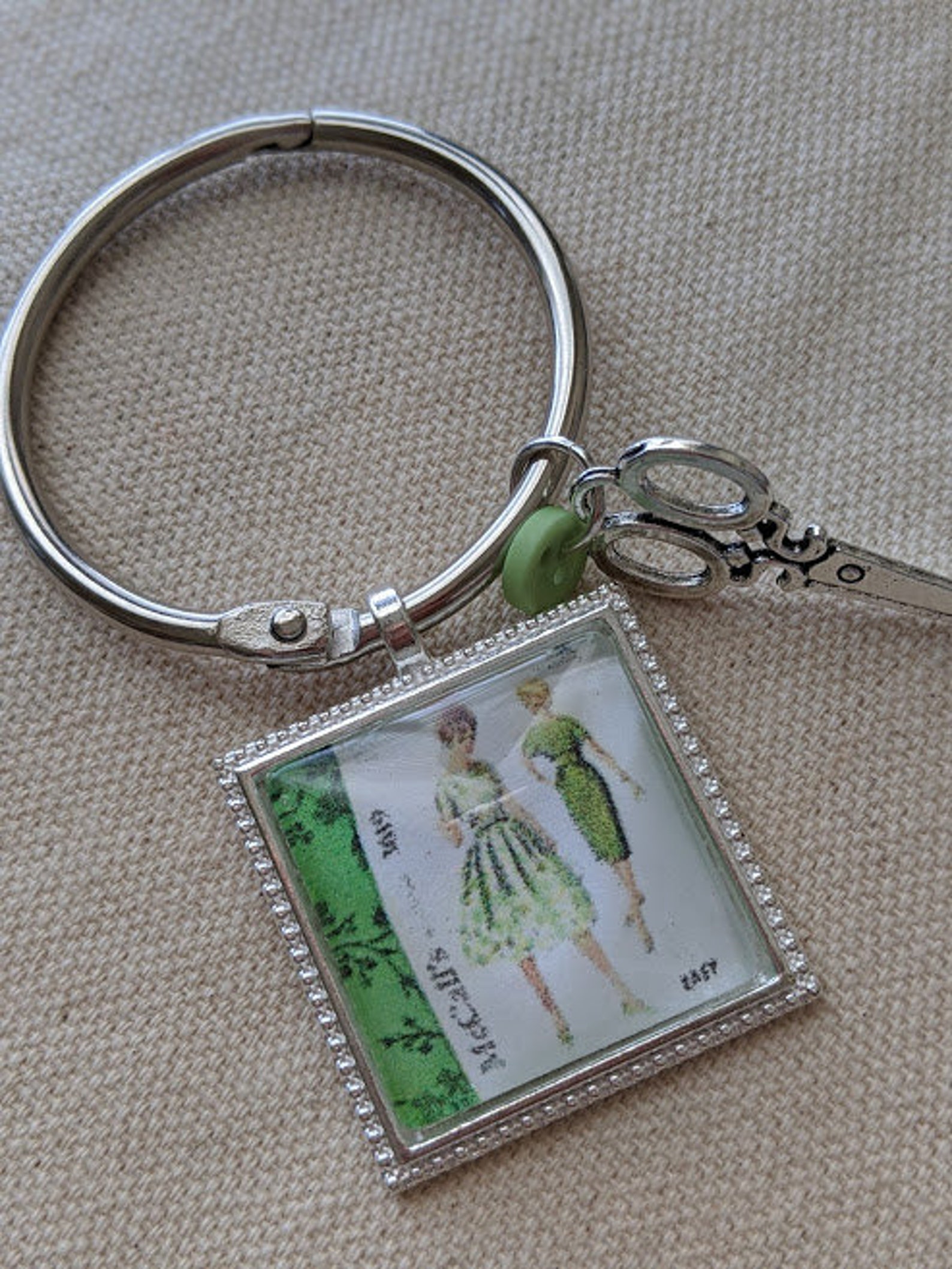 Vintage Sewing Pattern Floss Ring Set/sewing Floss Ring Etsy