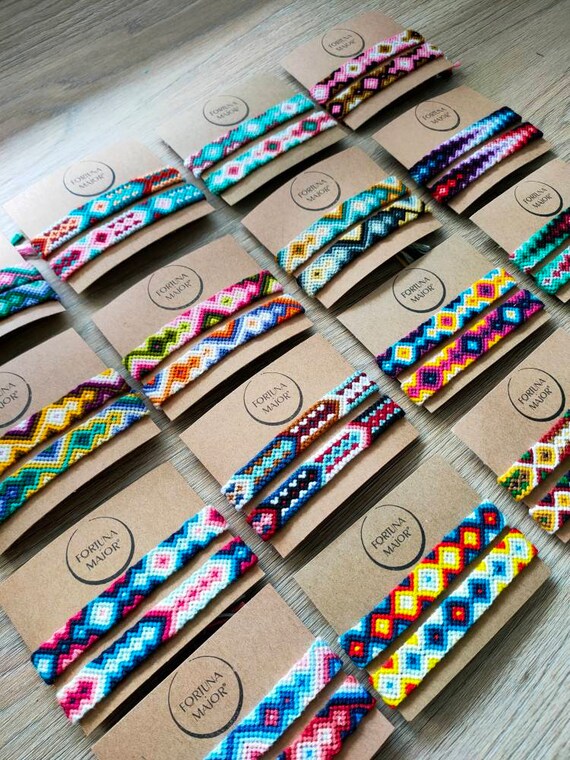 Alex - Loisirs Créatifs - Kit de bracelets brésiliens à tisser