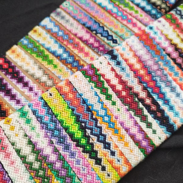 Brazilian handmade woven bracelets in embroidery thread friendship bracelets La Sirène - friendship bracelet