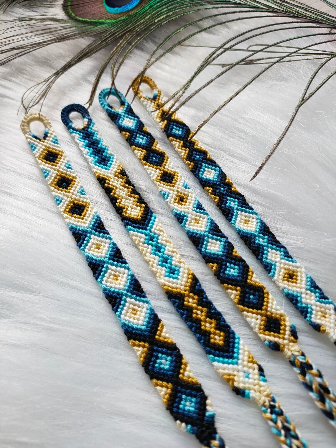 Brazilian bracelet woven bracelet ankle bracelet men's Etsy