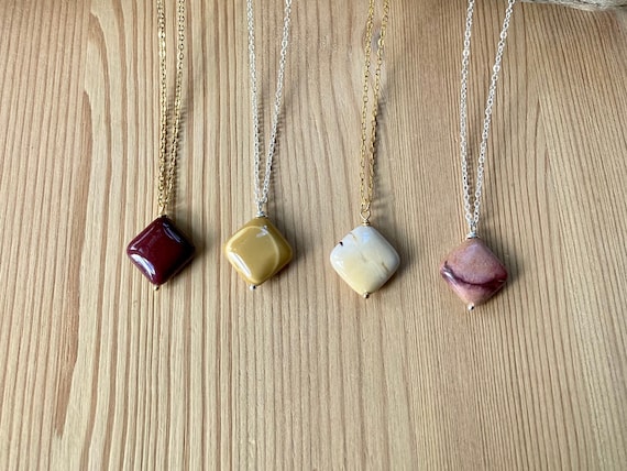 Rose Dyed Quartz Necklace Freeform Shape Rose Gold over Sterling Silver, Chain Rose Dyed Quartz Necklace Freeform Shape Rose Gold over Sterling Silver, Chain