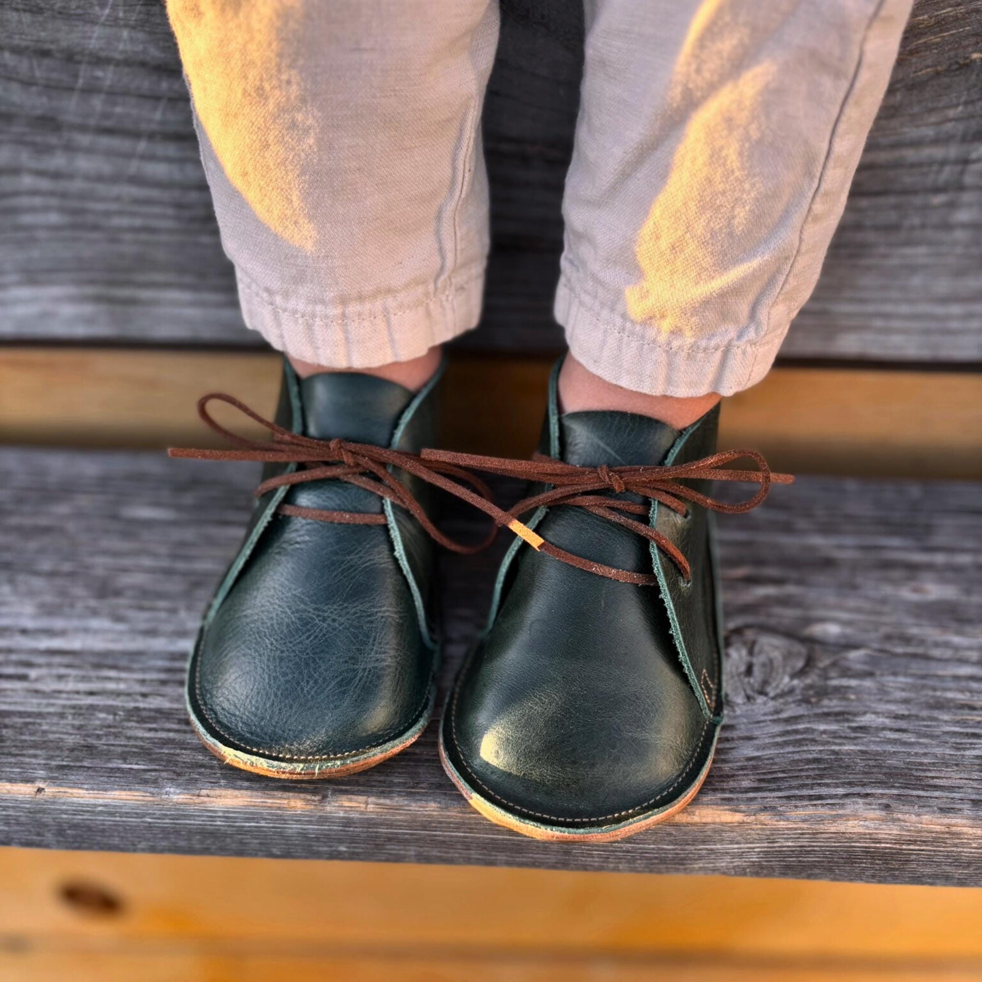 boys green dress shoes Eli1957 Green Dress Shoes for Boys with Buckle Strap