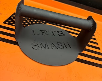 Metal Smash Burger Press, Custom Smash Burger Press, Griddle Accessories, Grill Gifts