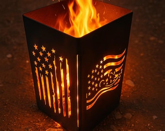 Charcoal Chimney, Metal Charcoal Starter, Metal BBQ Smoker, Charcoal Fire Starter, Grill Gift