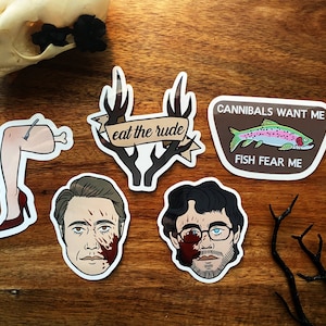 NBC Hannibal Sticker Set *RESTOCKED*