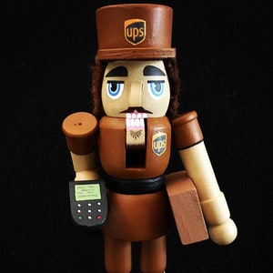 Custom Delivery Person Nutcracker, UPS Delivery Driver, Fed Ex Delivery Driver, USPS Delivery Driver,Custom Made Nutcracker,Custom Made Gift