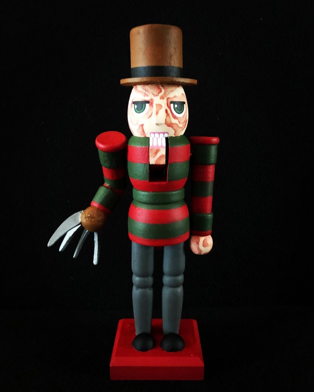 Nightmare Slasher Nutcracker,nightmare Halloween Decor, Horror Movie