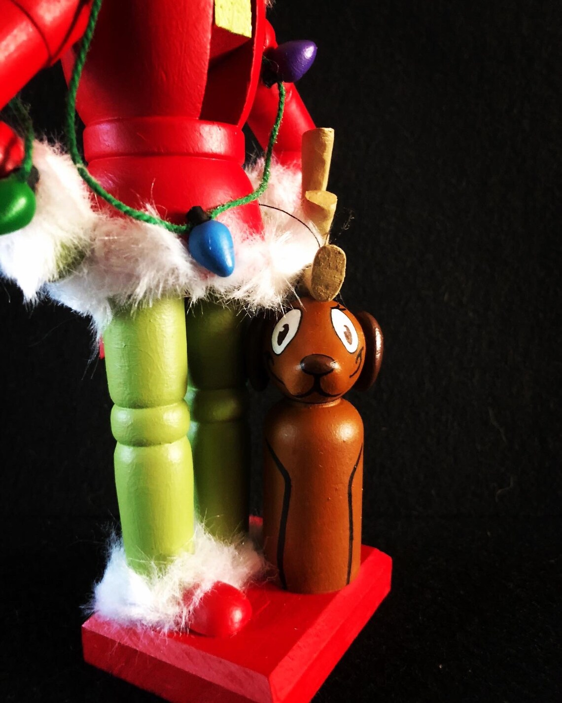 The Grinch Nutcracker the Grinch Who Stole Christmas Gift Etsy