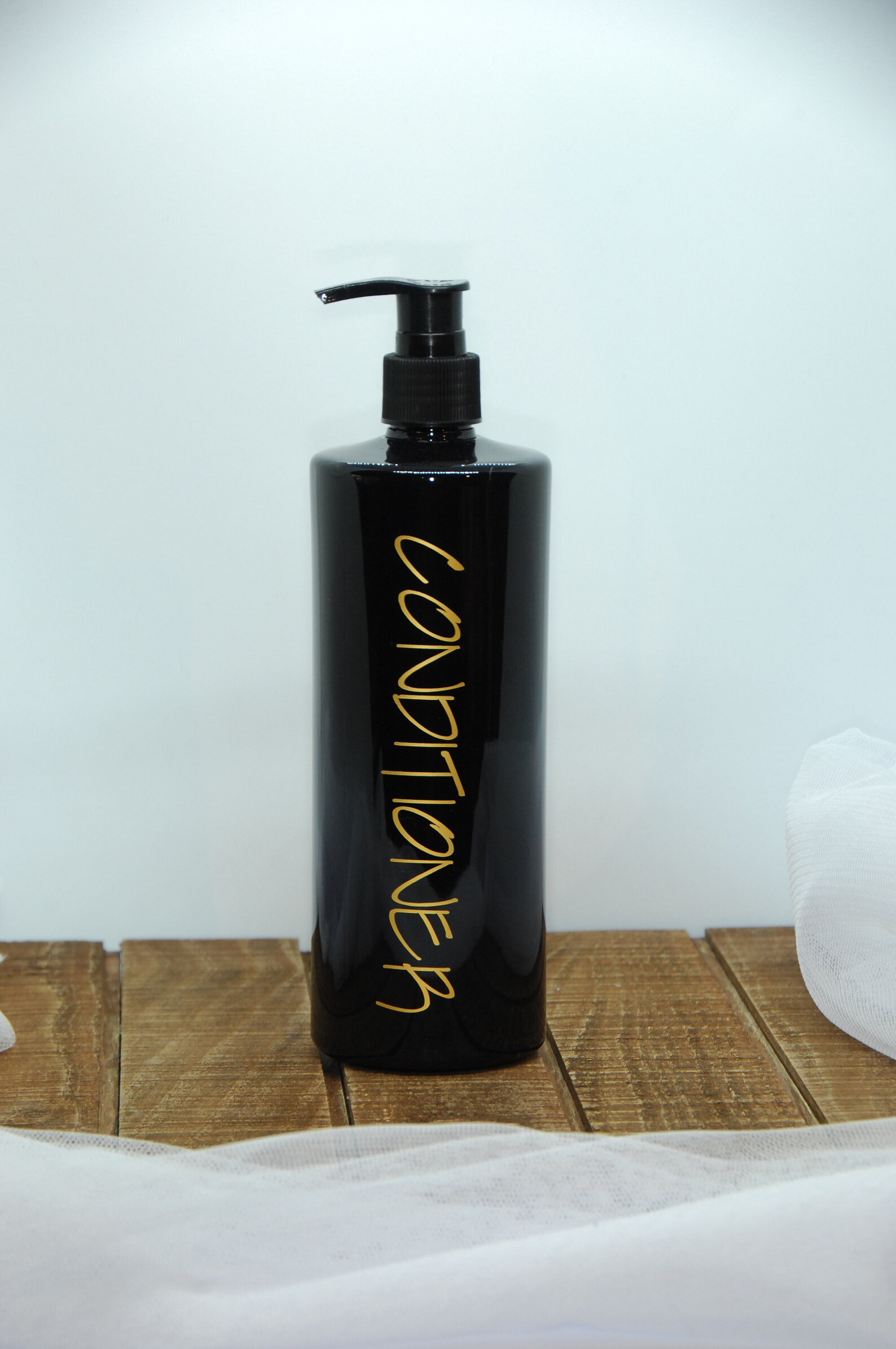 Shampoo and Conditioner Vinyl Decal Stickers Etsy