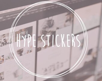 International | Letter Mail Shipping | Hype Stickers for LLFP OG and 2025 Pressing | Original Design