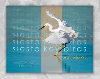 2023 Siesta Key Birds Calendar