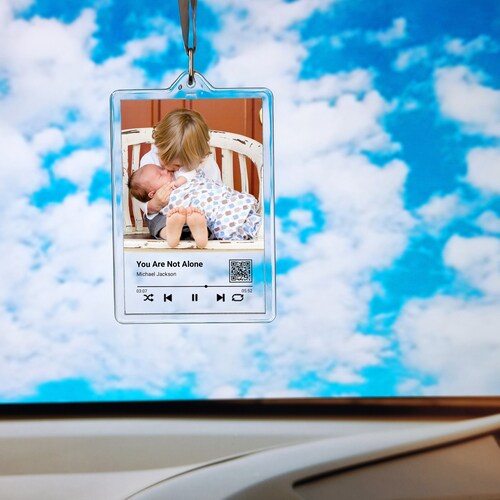 Hanging Car Photo Frames Rearview Mirror Hanging Accessory Etsy