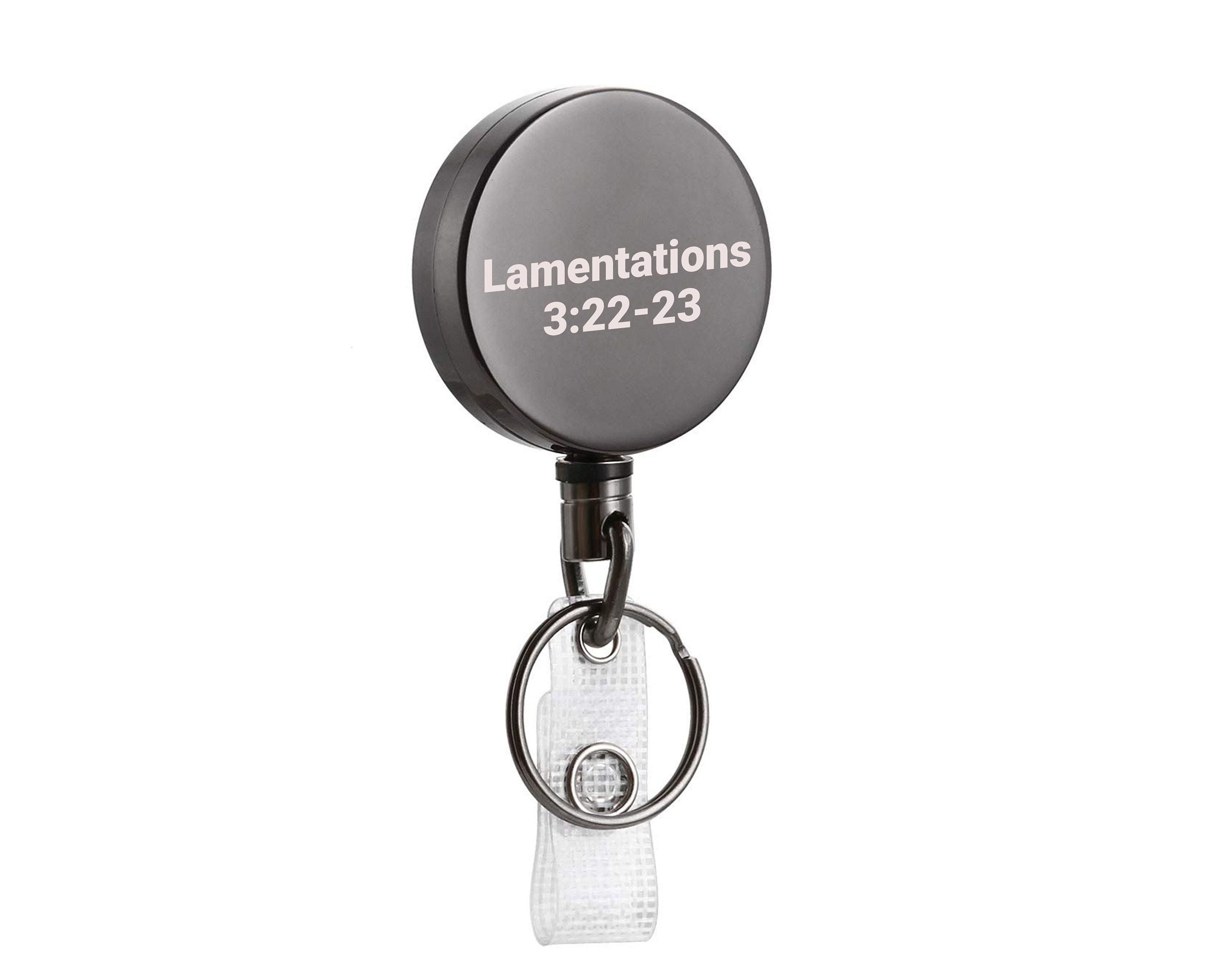 Buy Custom Heavy Duty Retractable Badge Holder Reel Online in India 