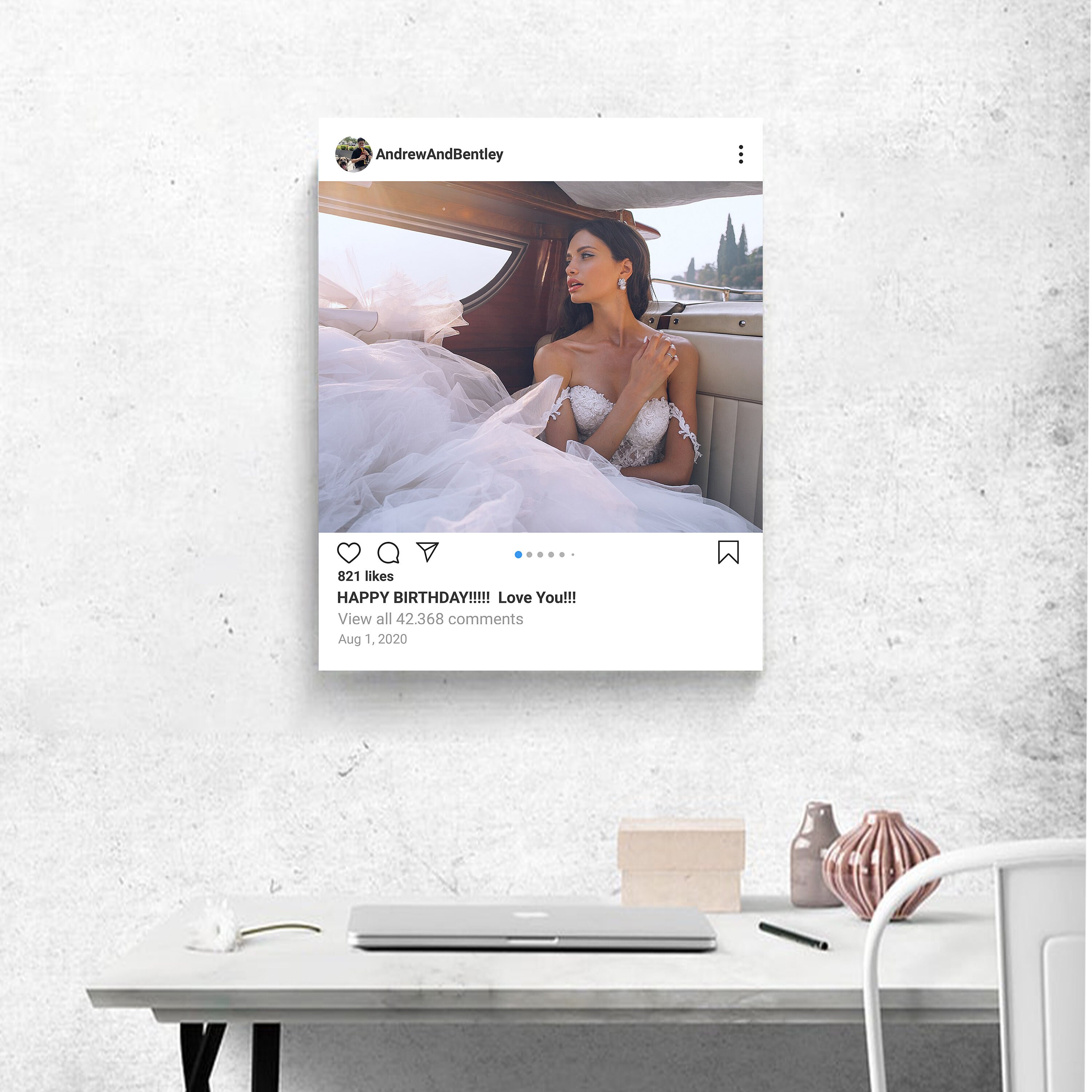 Custom Canvas Instagram Style Prints Photo to Canvas Family Etsy UK