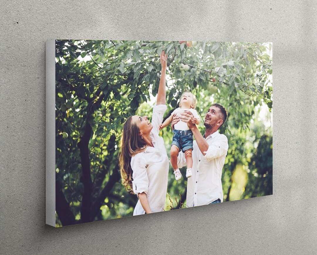 Custom Canvas Prints, Photo to Canvas, Family Photos, Wedding Picture
